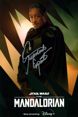 Giancarlo Esposito Star Wars 8x12 Signed Photo JSA Certified Autograph