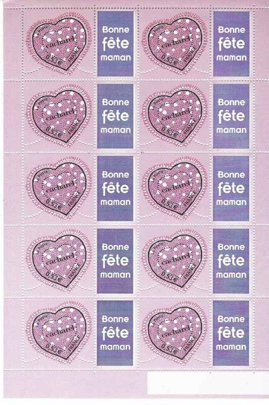 PersonnalisÃ© NÂ° 3747a Maman Gomme Mate Neuf Sans CharniÃ¨Re  Feuille ComplÃ¨Te