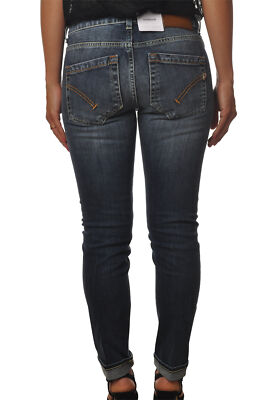 Pre-owned Dondup - Jeans-pants-slim Fit - Woman - Denim - 6396628i191020 In See The Description Below