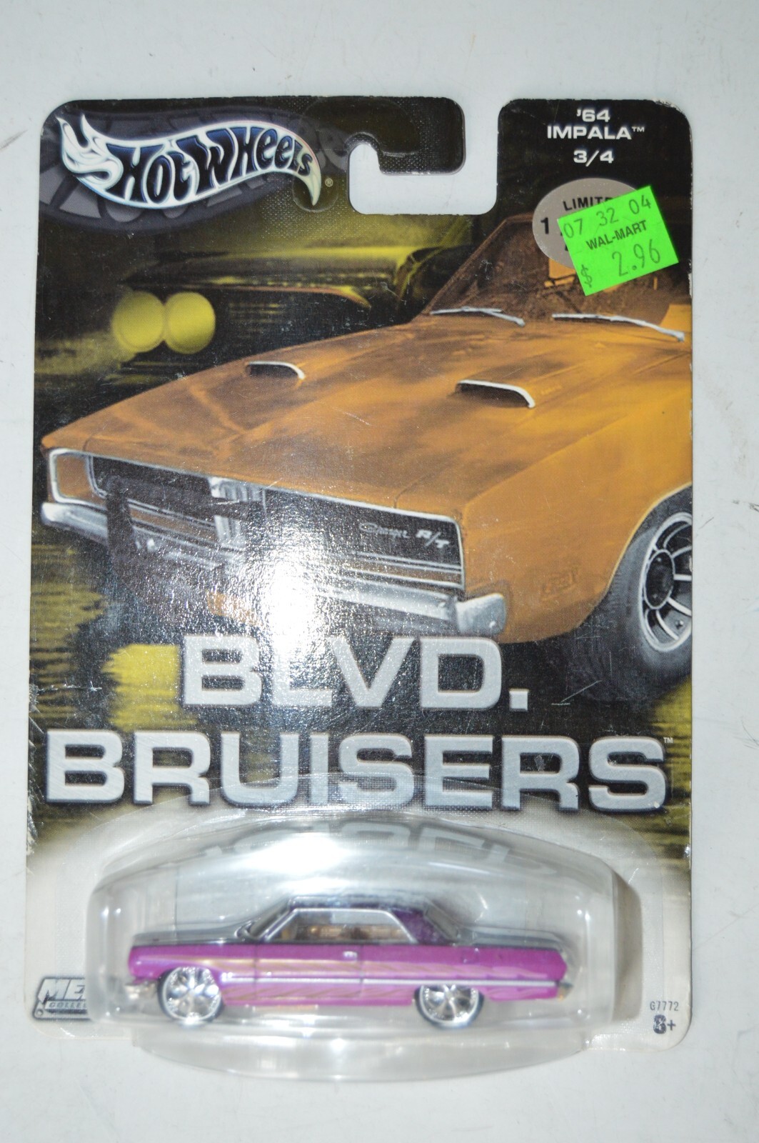 ローライダーインパラ HOTWheels BLVD. BRUISERS Hot Wheels Blvd. Bruisers 1964 Impala 3/4, Limited Edition 1