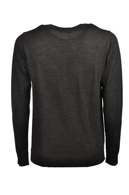 Pre-owned Daniele Fiesoli Man Maglia Paricollo Grigio Piombo 16139