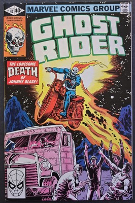 GHOST RIDER #42 COMIC BOOK (MARVEL,1979) BRONZE AGE +
