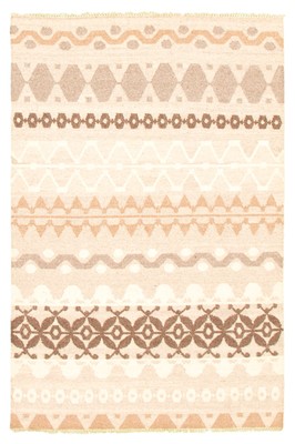 Vintage Kilim Rug 5'4'' x 8'0'' Traditional Wool Hand Woven Flat Weave Carpet