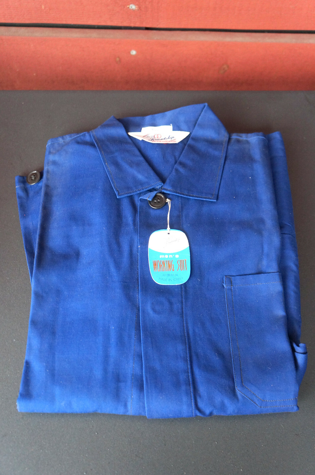 NOS DDR Bekleidung Arbeitssachen Blaumann Zweiteiler Friendship Gr. 50