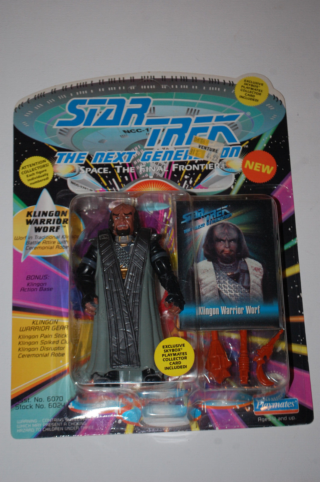 Klingon Warrior Worf-Orange Accessories-Star Trek The Next 