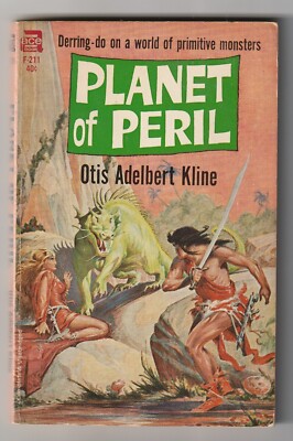 Planet Of Peril by Otis Adelbert Kline