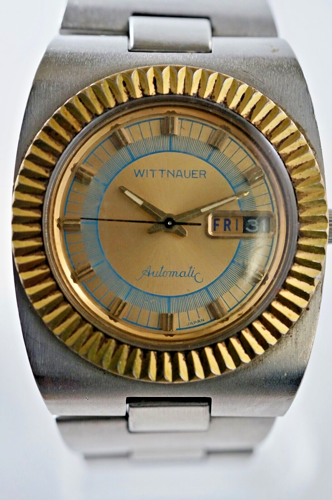 Vintage WITTNAUER Super Sport men's automatic watch 1004