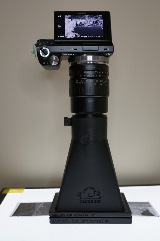 Cumulus Medium Format 120 Film Scanning Digitalize System with DSLR