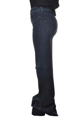 Pre-owned Jacob Cohen Woman Jeans A Zampa Denim 13912 In Blue