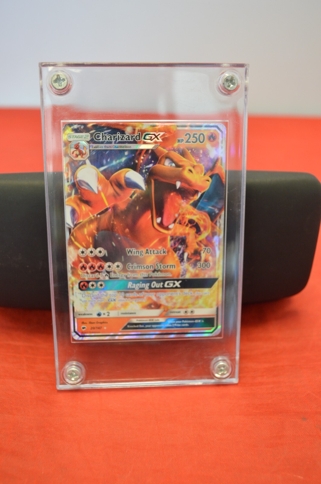 Pokemon card: Charizard GX STAGE 2, 20/147, HP 250 (Illus