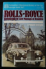 Automotive History Rolls Royce Reference Book | eBay