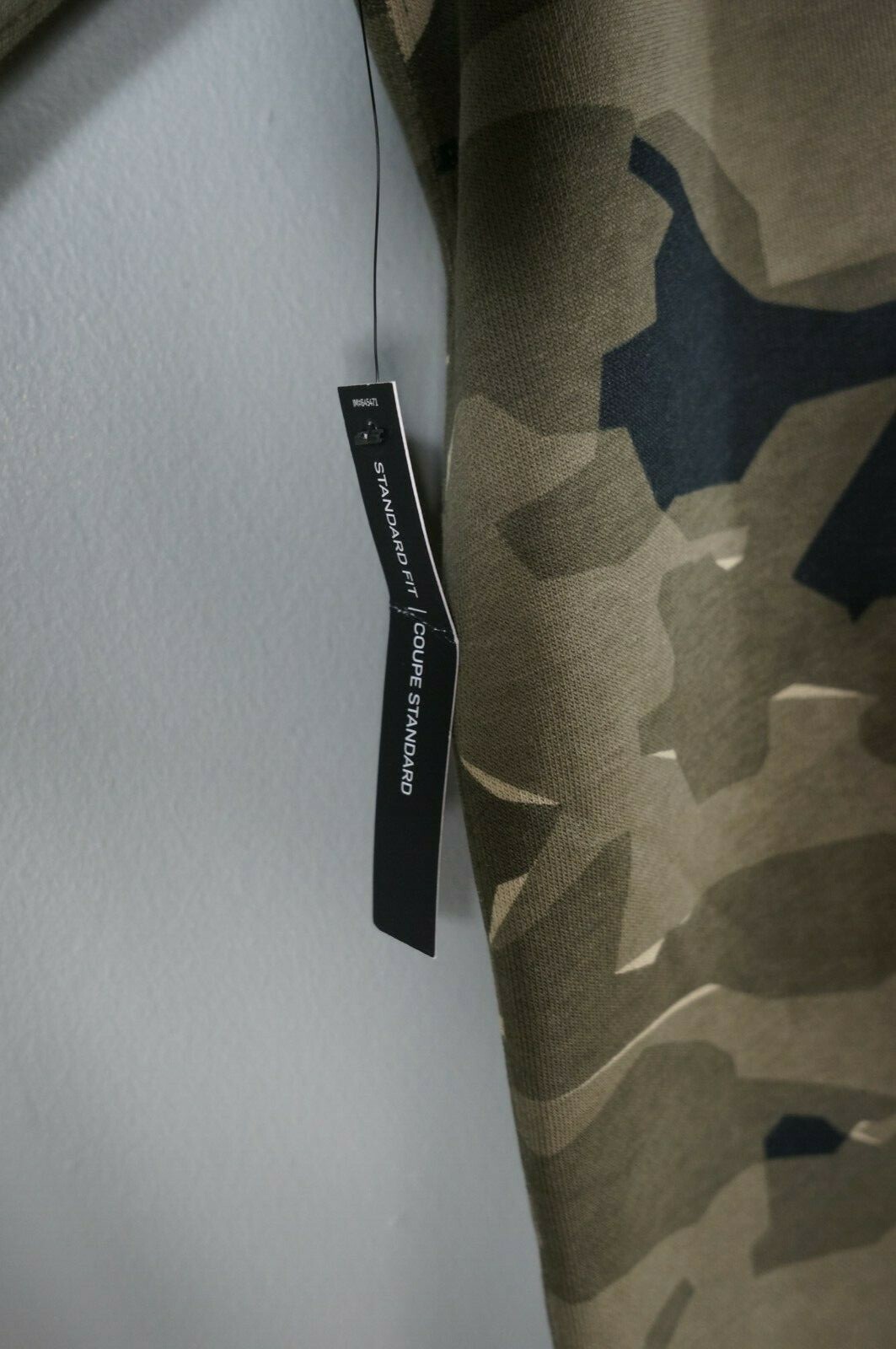 New Nike Sportswear Club Camouflage Camo Crew Sweatshirt Men's Sz L AJ2107-325