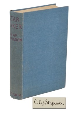 Star Maker ~ SIGNED by OLAF STAPLEDON ~ First Edition ~ 1st Printing ~ 1937
