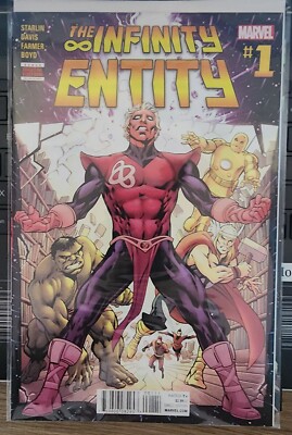 The Infinity Entity 1 2 4 Marvel Starlin