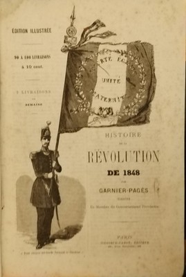 GARNIER-PAGES- HISTOIRE DE LA REVOLUTION DE 1848- 2tomes en un volumeIllustratio