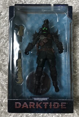 New Warhammer 40K W6 Traitor Guard Variant Chase Darktide 7'' Figure Mcfarlane