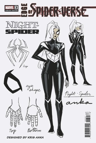 EDGE OF SPIDER-VERSE #3 1:10 ANKA DESIGN VARIANT MARVEL NM