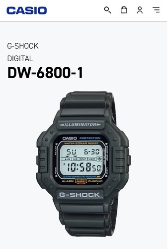 DW-5600THC & DW-6800 セット G-SHOCK Casio G-Shock Dw-6800-1V | eBay