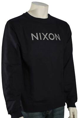 

Свитер Nixon Wordmark Crew - Темно-синий - Новинка