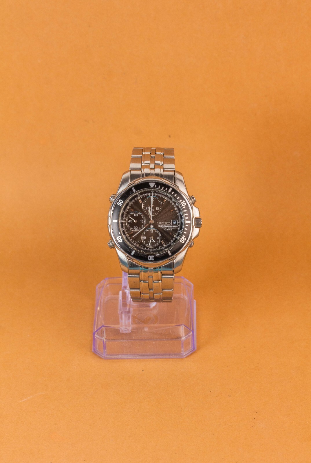 SEIKO プロスペックス スピードマスター クロノグラフ Y182–6F00