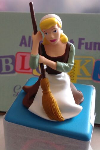Cinderella Disney Grolier Collectibles Alphabet Fun Block, New in original box 