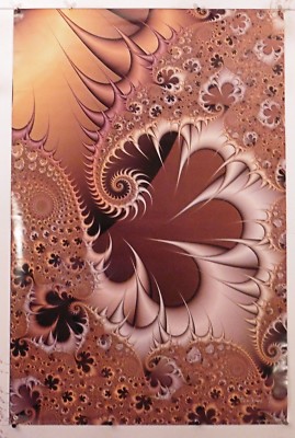 THORN MOTET Brian Evans vintage poster psychedelic NOS (b379) 