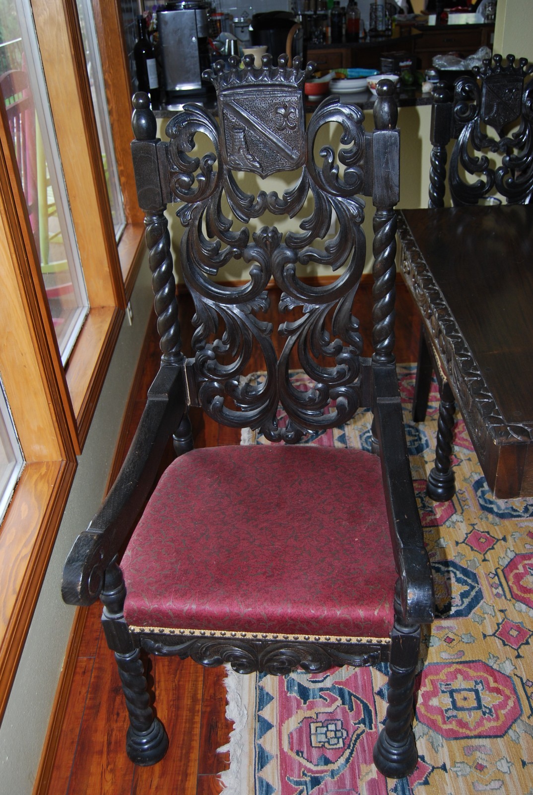 1830 A Deux Corp - Cologne Germany dining set with 2 sideboards and china cabine