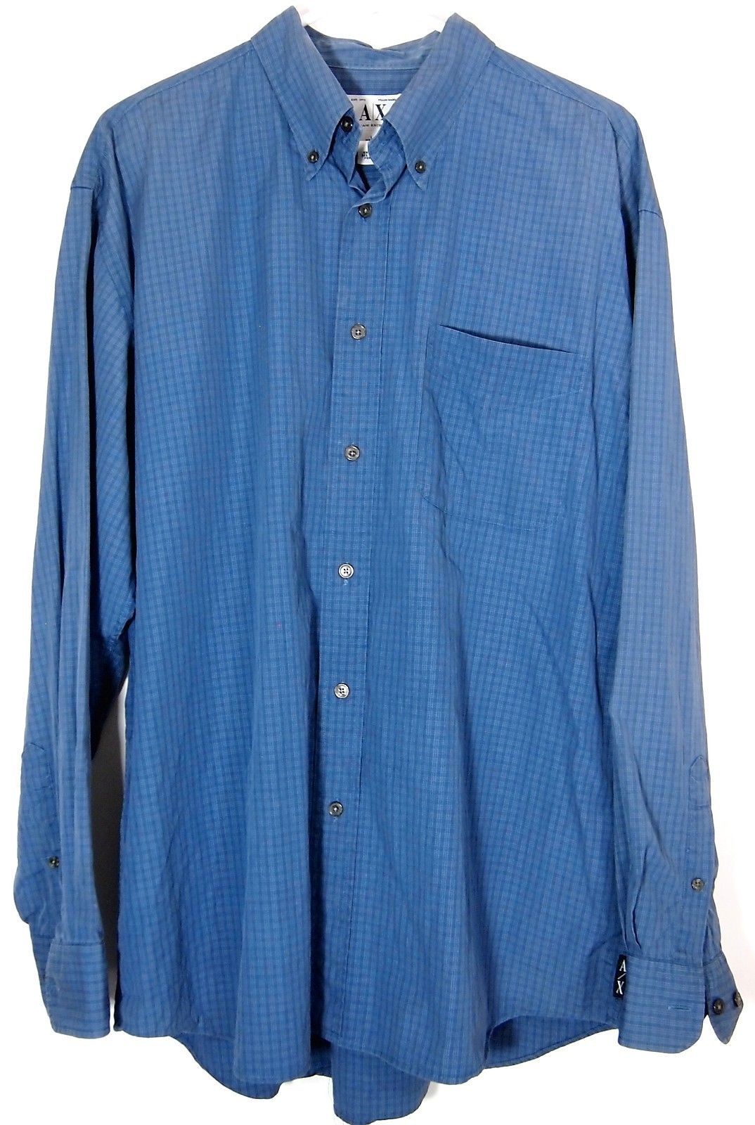 Con botones informal Armani Exchange camisas para hombres