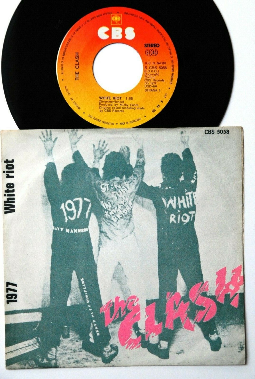 the clash WHITE RIOT TOUR 1977 限定版 The Clash – White Riot Tour 1977 – Vinyl (LP, Unofficial