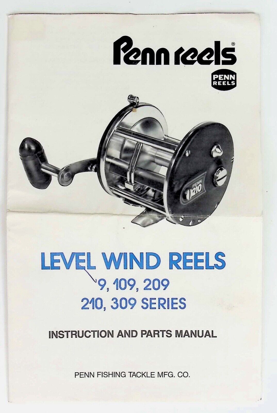 Penn Fishing Reels Level Wind 9, 109, 209, 210, 309, Series | eBay Penn Fishing Reels Level Wind 9, 109, 209, 210, 309, Series | eBay