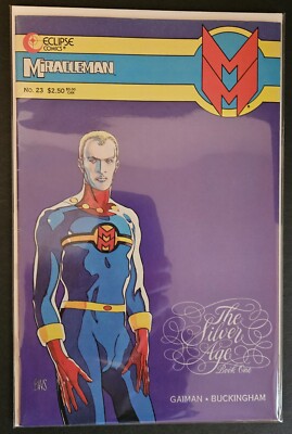 MIRACLEMAN #23  - Eclipse Comics 1992 - NEIL GAIMAN - MARK BUCKINGHAM VF+