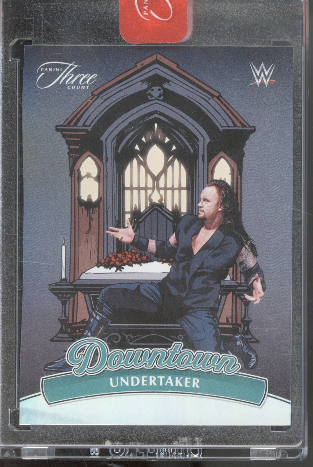 2024 Panini Three Count WWE Downtown Black #7 Undertaker