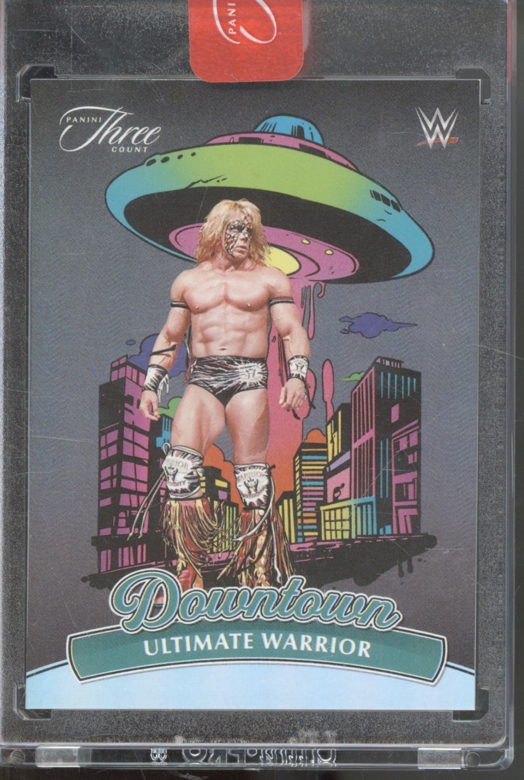 2024 Panini Three Count WWE Downtown Black #14 Ultimate Warrior