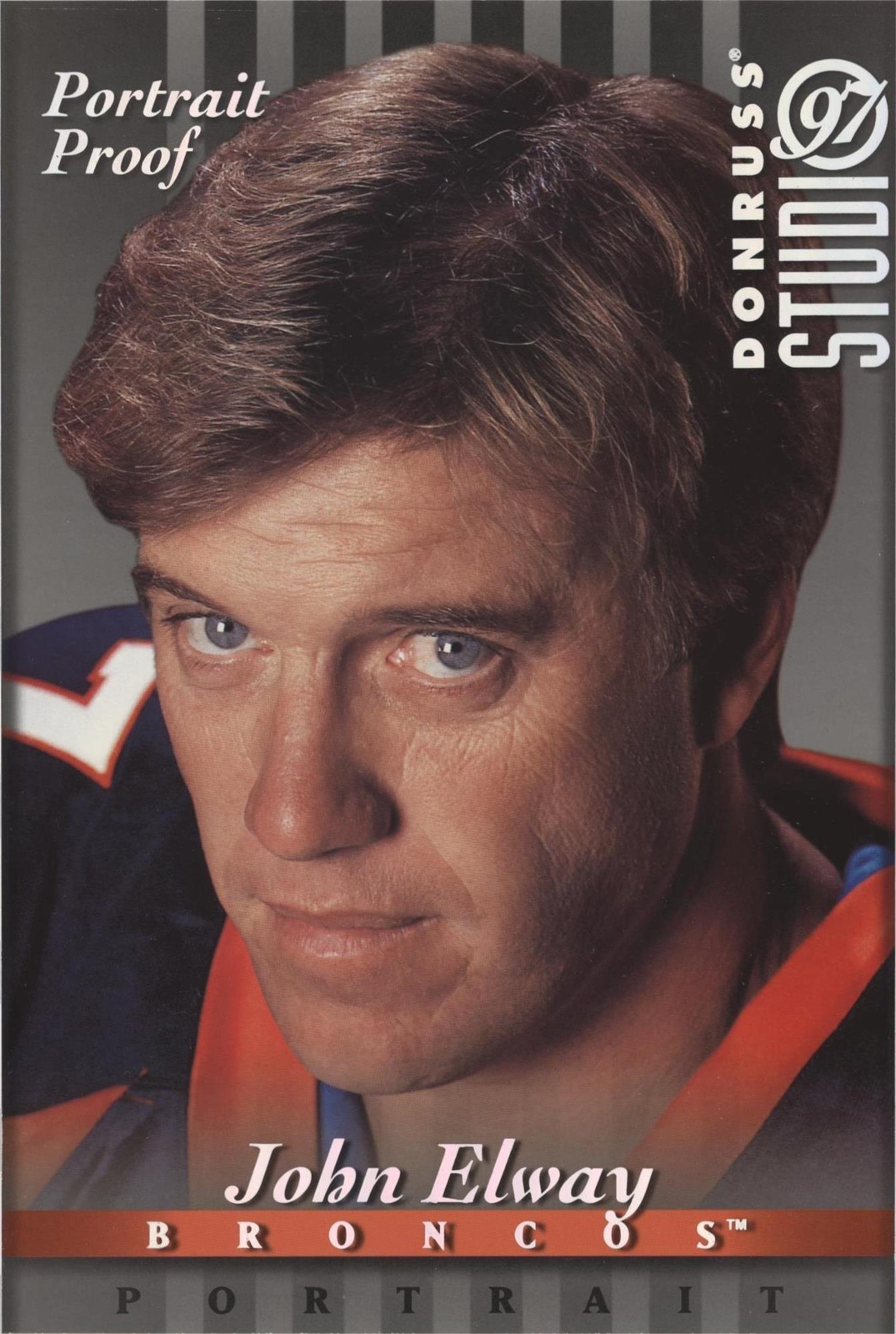 1997 Donruss Studio John Elway #8