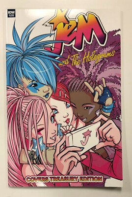 IDW: JEM AND THE HOLOGRAMS: COVERS TREASURY EDITION: BRAND NEW CONDITION