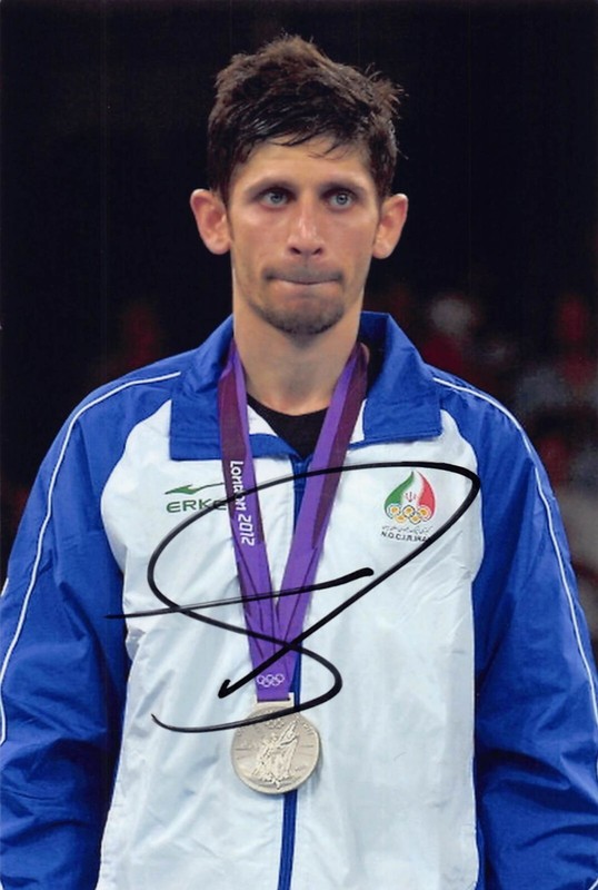 Mohammad Bagheri Motamed - Iri - Olympia 2012 - Taekwondo - Silber - Foto Sig.