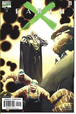EARTH X #2 MARVEL COMICS 1999 BAGGED AND BOARDED