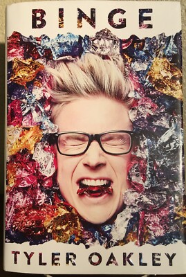 SIGNED ~ BINGE by Tyler Oakley (2015, Hardcover) 1st/1st