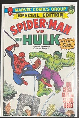 SPIDER-MAN VS. THE HULK ADVERTISING SUPPLEMENT TO COLUMBUS DISPATCH #1 Marvel NM