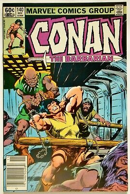 Conan the Barbarian #140 (Nov 82') VF+ NM- (9.0) Spider Isle/ Buscema/ Newsstand