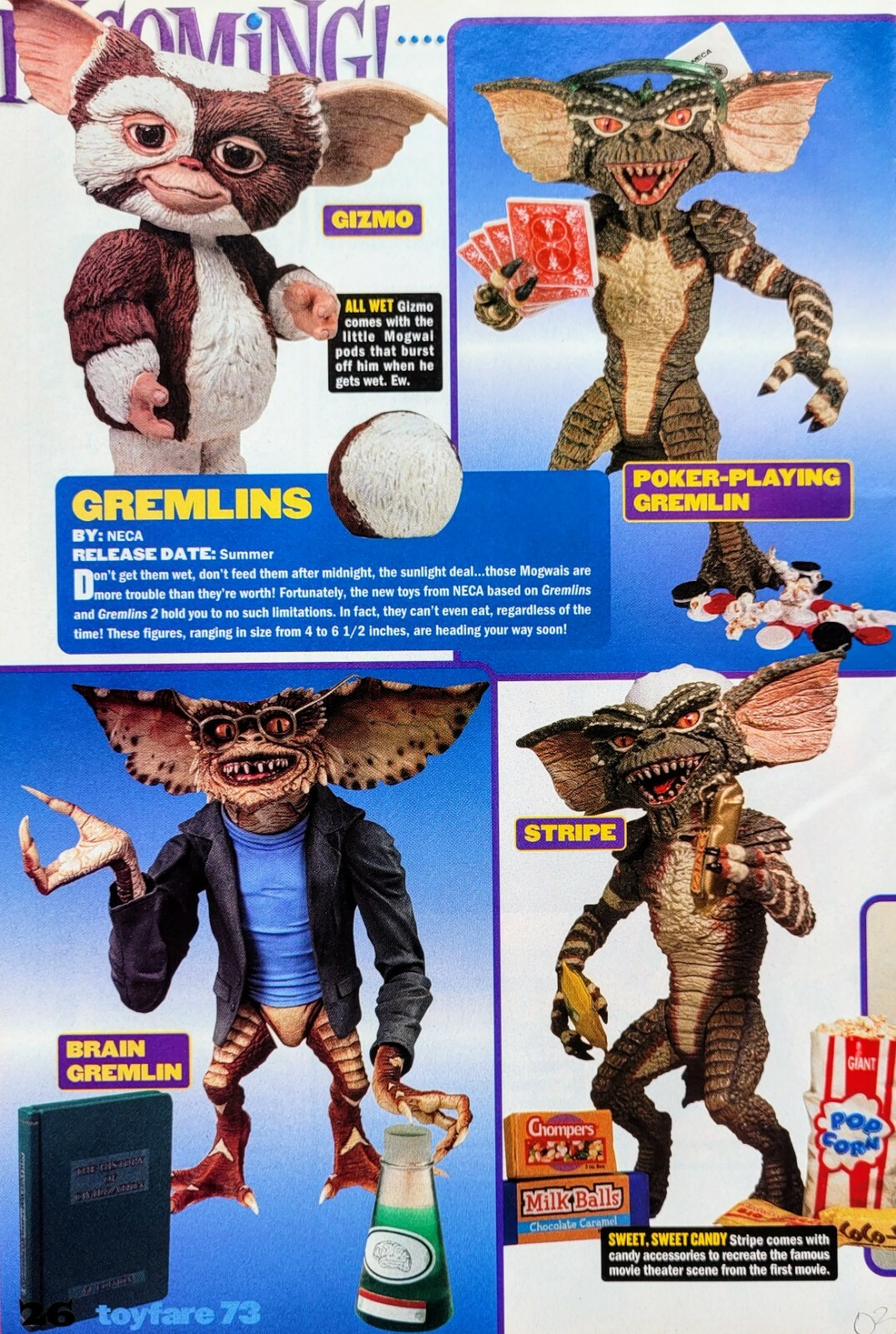 NECA グレムリン ギズモ&ストライプ ヘッドノッカー ボブルヘッド NECA グレムリン ギズモ&ストライプ ヘッドノッカー ボブルヘッド NECA