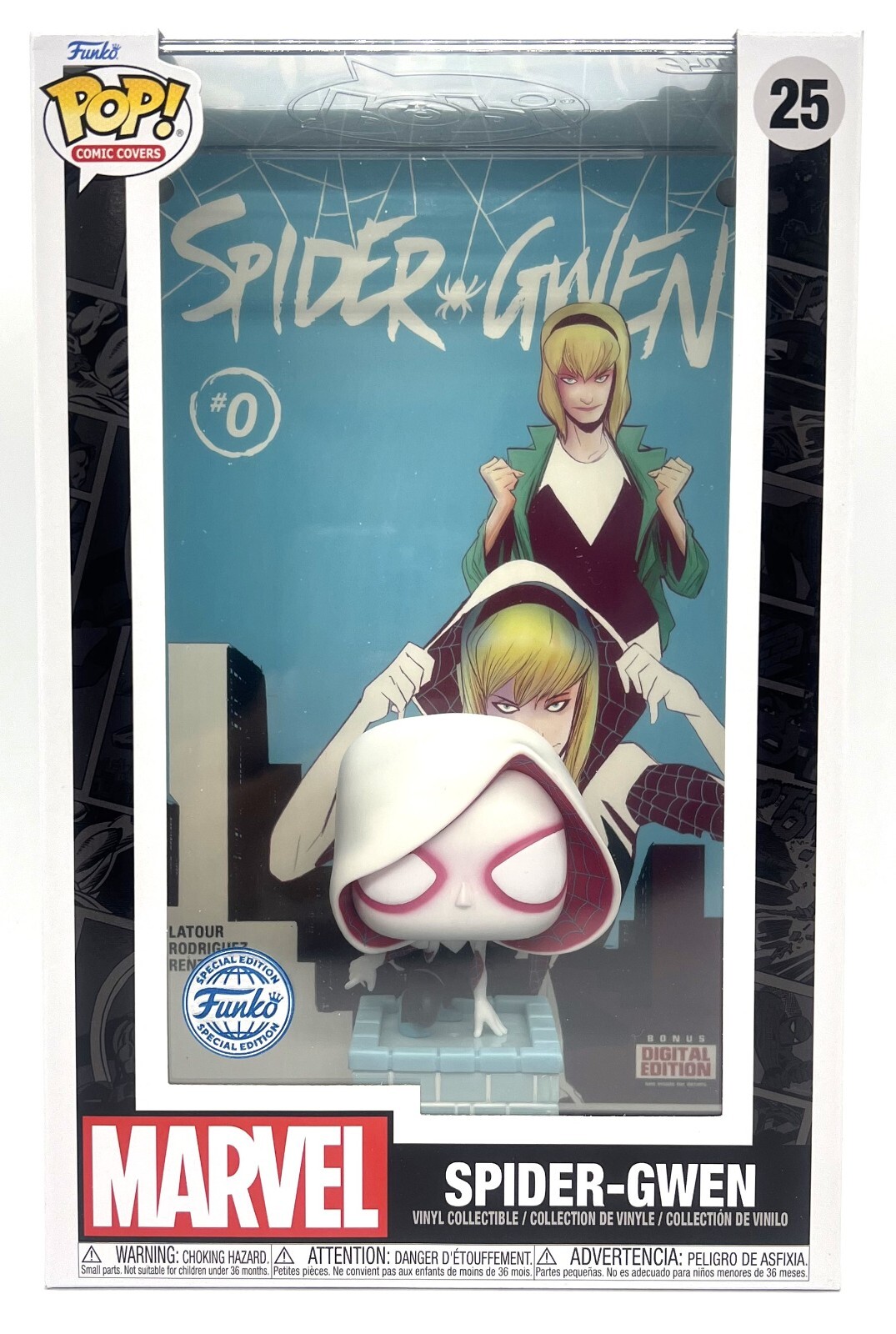 Funko Pop! Comic Covers Marvel Spider-Gwen #25 Funko Special