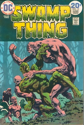 SWAMP THING #10 ~ DC COMICS 1974 ~ VF+/NM-