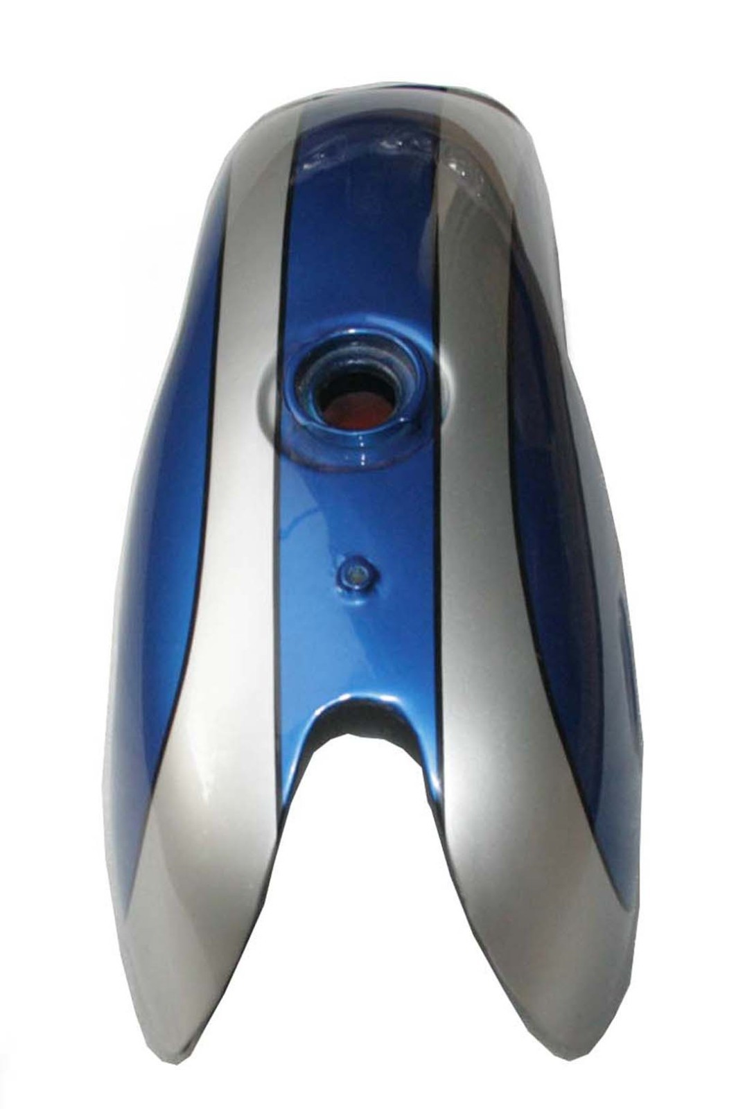 Benelli Mojave Cafe Racer 260 360 Blue & Silver Painted Petrol Fuel Tank  