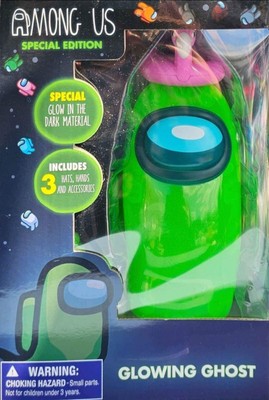 Among Us Special Edition Glowing Ghost Crewmate Action Figures Hat Accessories