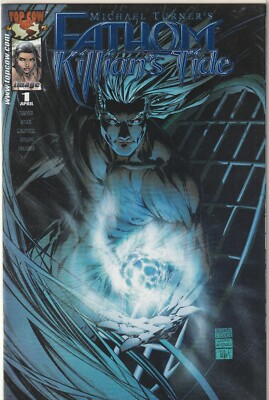 Fathom Killian's Tide #1 Dynamic Forces Blue Foil Variant Cover with COA VF-NM
