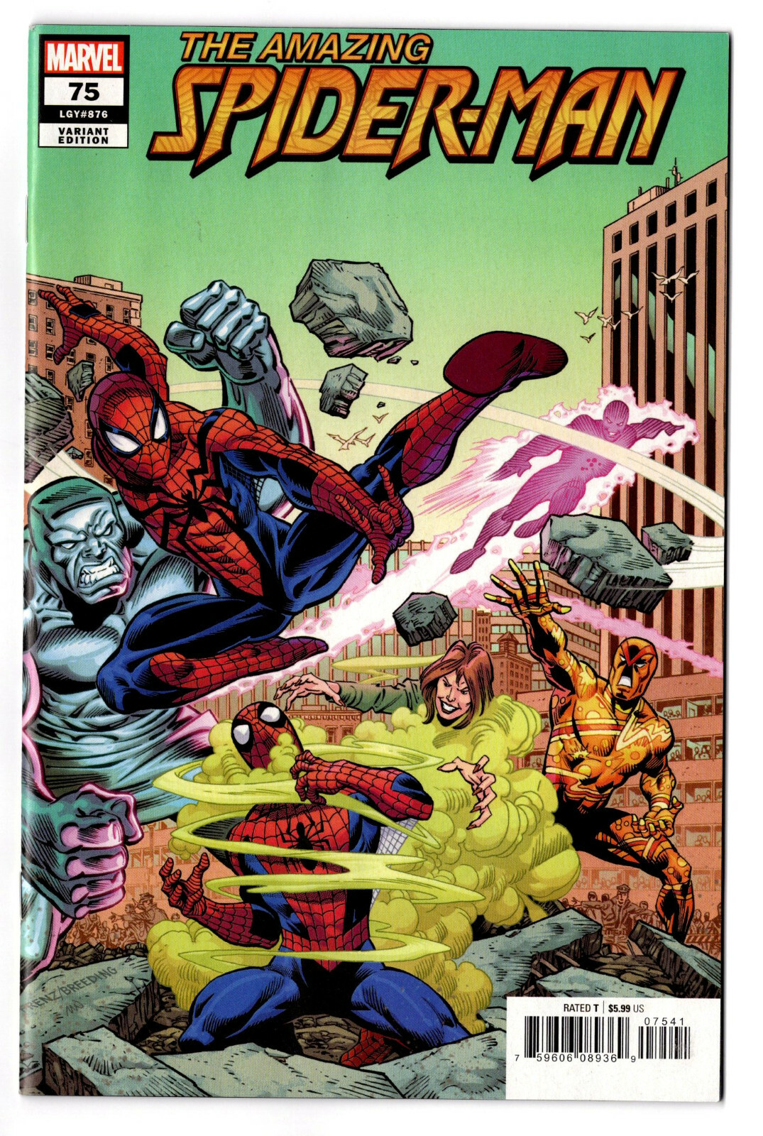 アメコミリーフ　The Amazing Spider-Man: Your Vow Amazon.com: Amazing Spider-Man: Renew Your Vows (2016-2018
