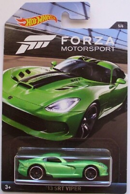 Hot Wheels 1/64 Forza Motorsport 2013 Dodge SRT Viper Diecast Car DWF30-DWF36