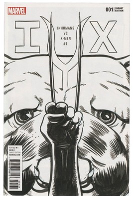 Marvel Inhumans vs X-Men #1 Variant Edition