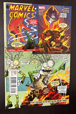 DEADPOOL #8 (Marvel Comics 2016) -- Limited Secret VARIANT -- NM-